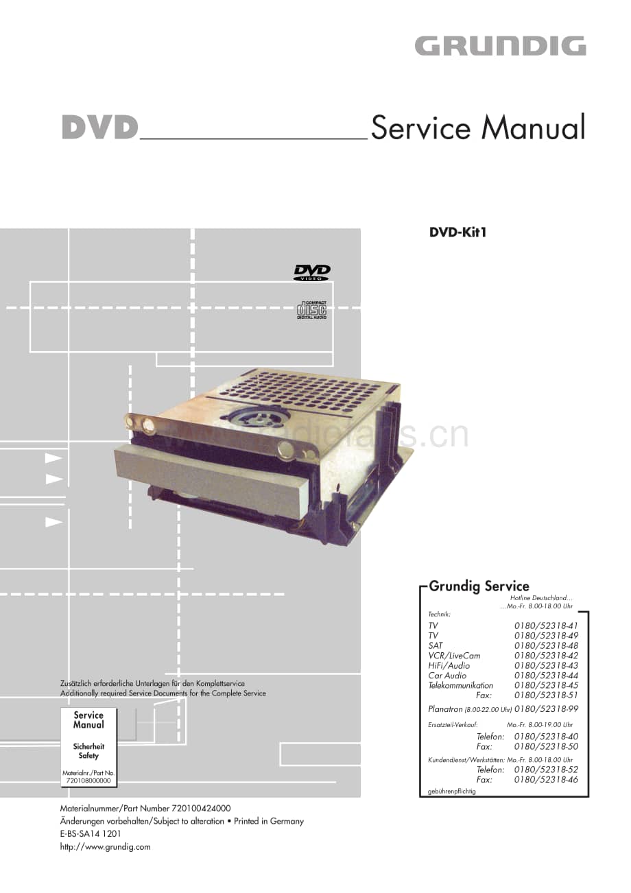 GrundigDVDKit1 维修电路图、原理图.pdf_第1页