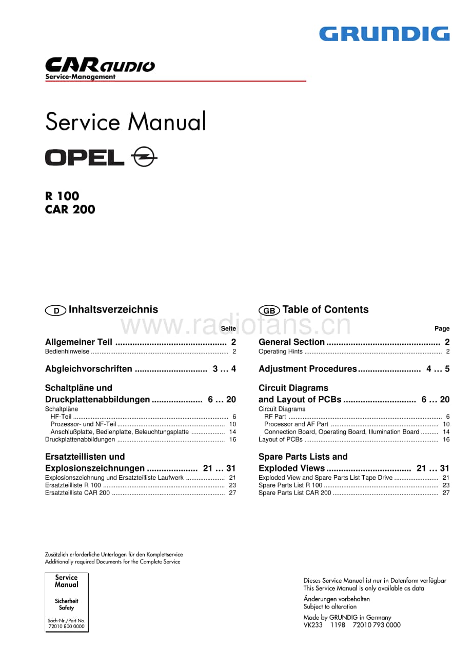 GrundigMV4R100ServiceManual2 维修电路图、原理图.pdf_第1页