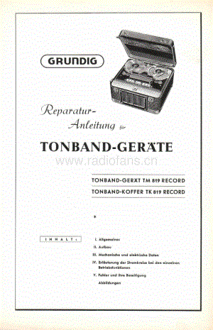 GrundigTK819TM819 维修电路图、原理图.pdf