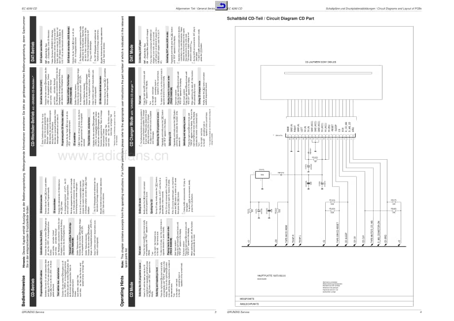 GrundigEC4290CD 维修电路图、原理图.pdf_第3页