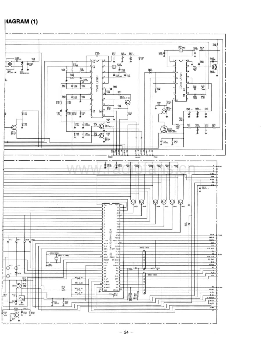 FisherRS9040Schematic电路原理图 维修电路图 原理图.pdf_第3页