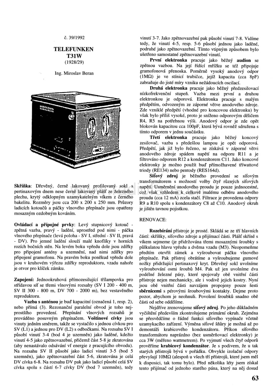 TelefunkenT31W维修电路图、原理图.pdf_第1页