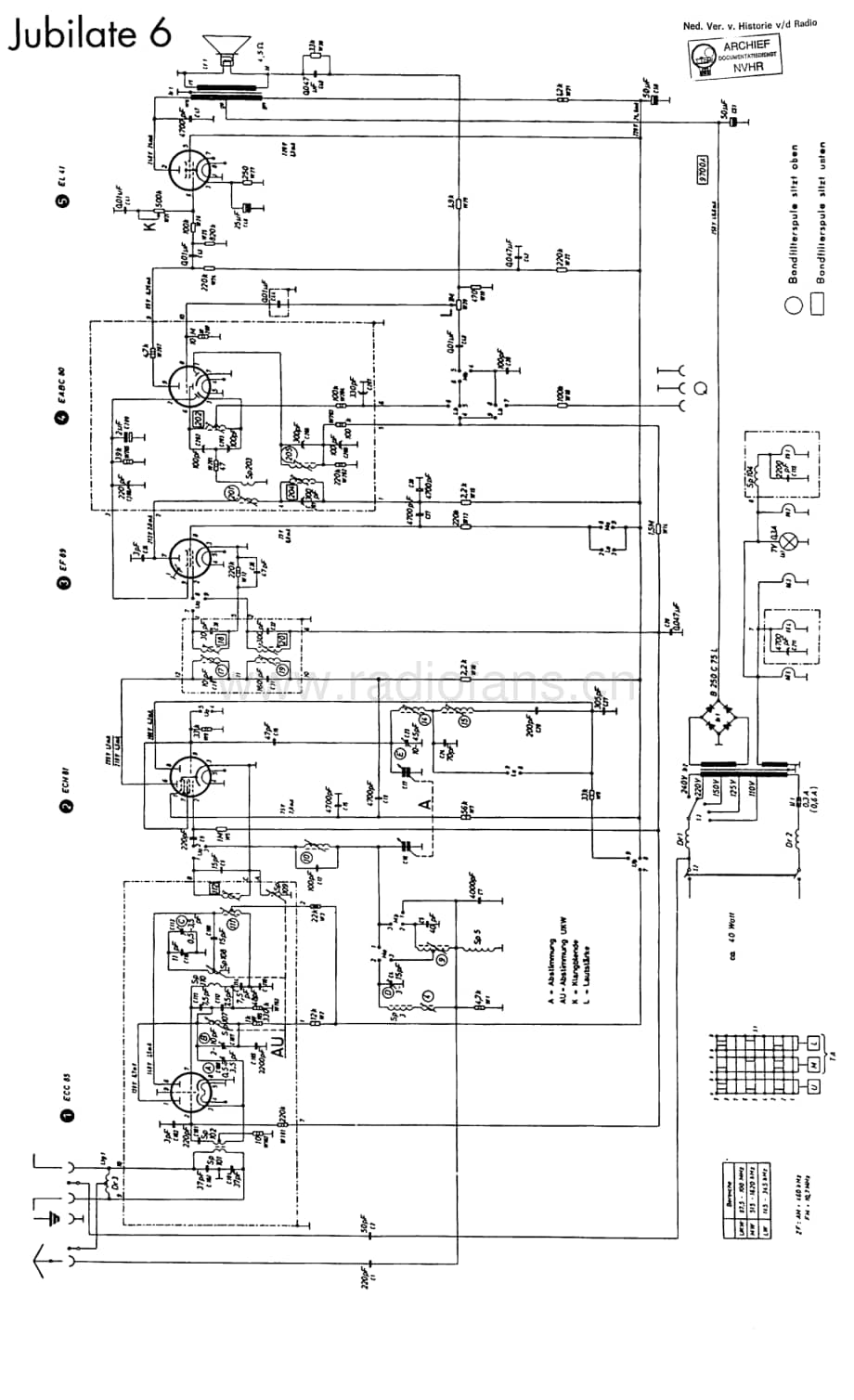 Telefunken_Jubilate6 维修电路图 原理图.pdf_第1页