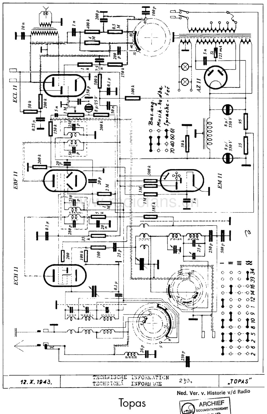 Telefunken_Topas 维修电路图 原理图.pdf_第1页