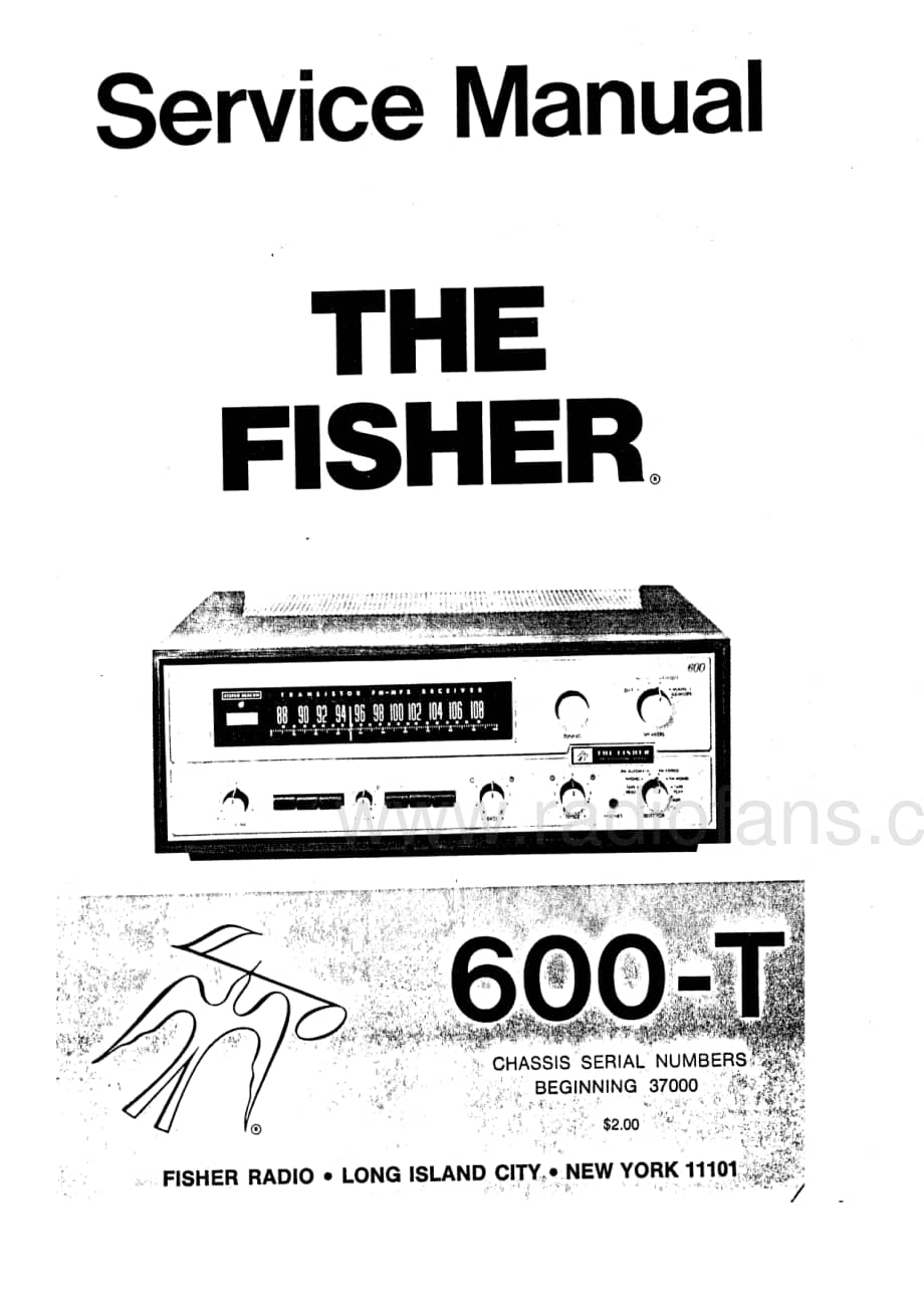 Fisher600TServiceManual 电路原理图.pdf_第1页