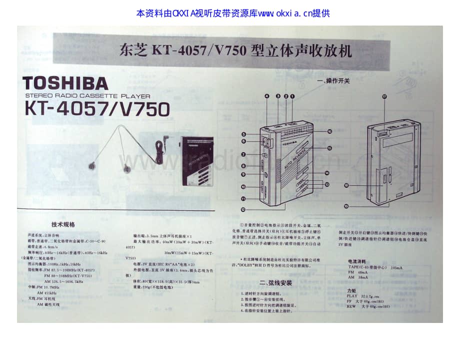 TOSHIBA KT-V750 电路图 维修原理图.pdf_第1页