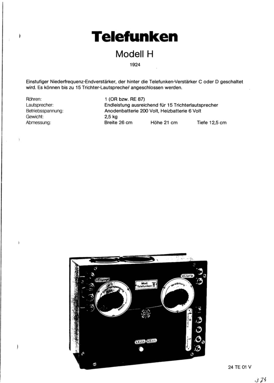 TelefunkenH维修电路图、原理图.pdf_第1页