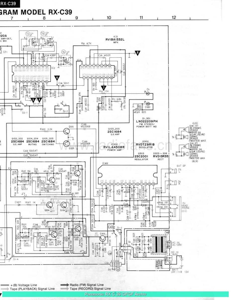 Panasonic_RX-C39_sch 电路图 维修原理图.pdf_第3页