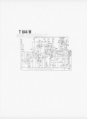 TelefunkenT644WSchematic2电路原理图维修电路图、原理图.pdf