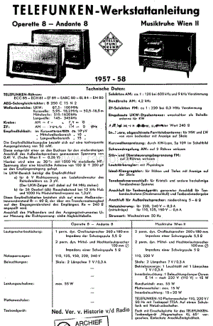 Telefunken_Operette8 维修电路图 原理图.pdf