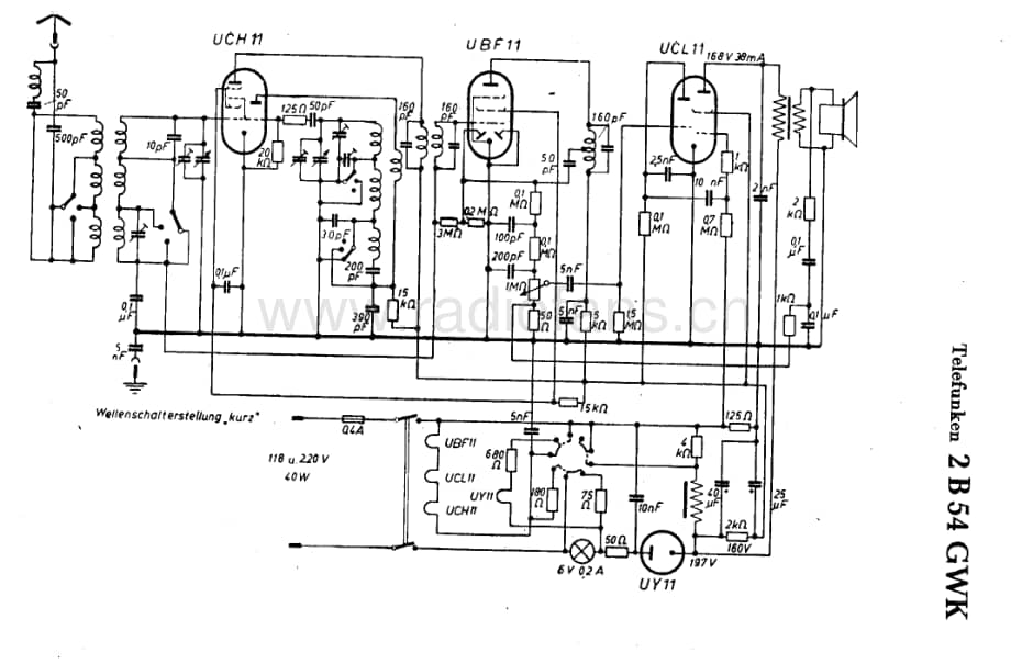 Telefunken2B54GWK维修电路图、原理图.pdf_第1页