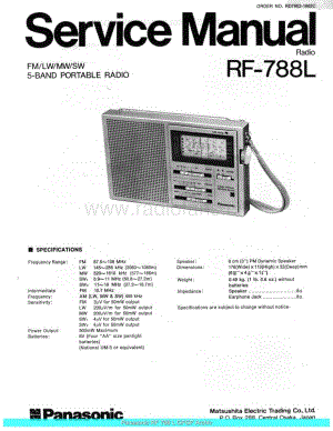 Panasonic_RF-788L_sch 电路图 维修原理图.pdf