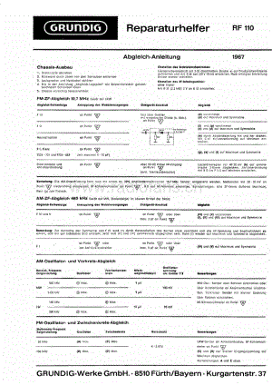 GrundigRF110AServiceManual(1) 维修电路图、原理图.pdf