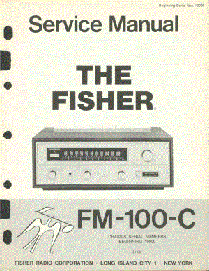 FisherFM100CServiceManual 电路原理图.pdf