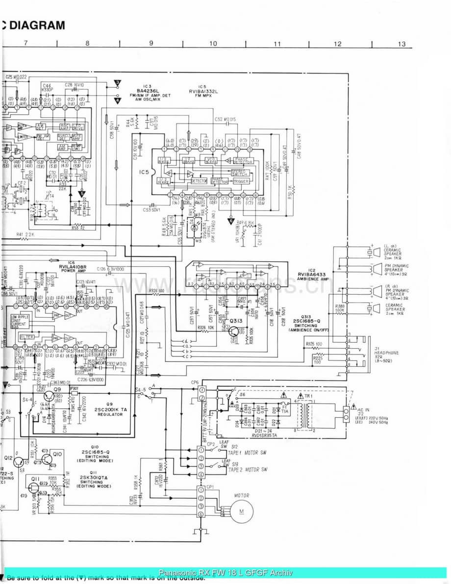 Panasonic_RX-FW18L_sch 电路图 维修原理图.pdf_第3页