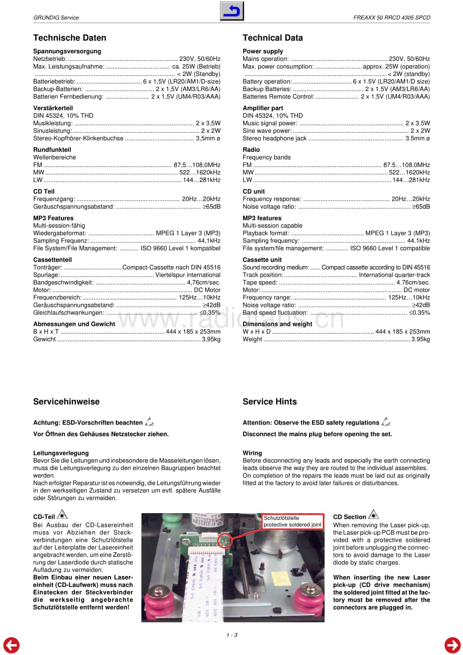 GrundigFREAXX50 维修电路图、原理图.pdf_第3页