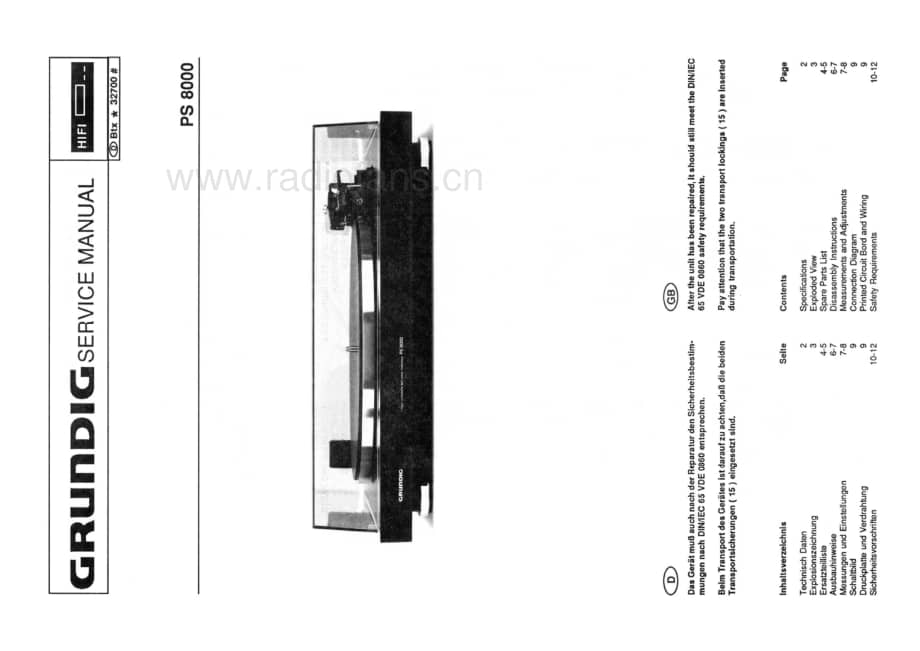 GrundigPS8000 维修电路图、原理图.pdf_第1页