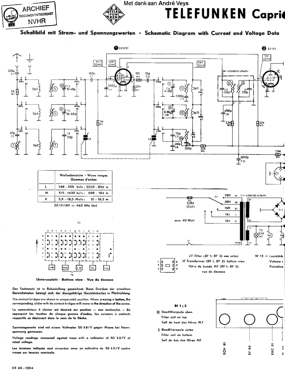 Telefunken_6141W 维修电路图 原理图.pdf_第2页