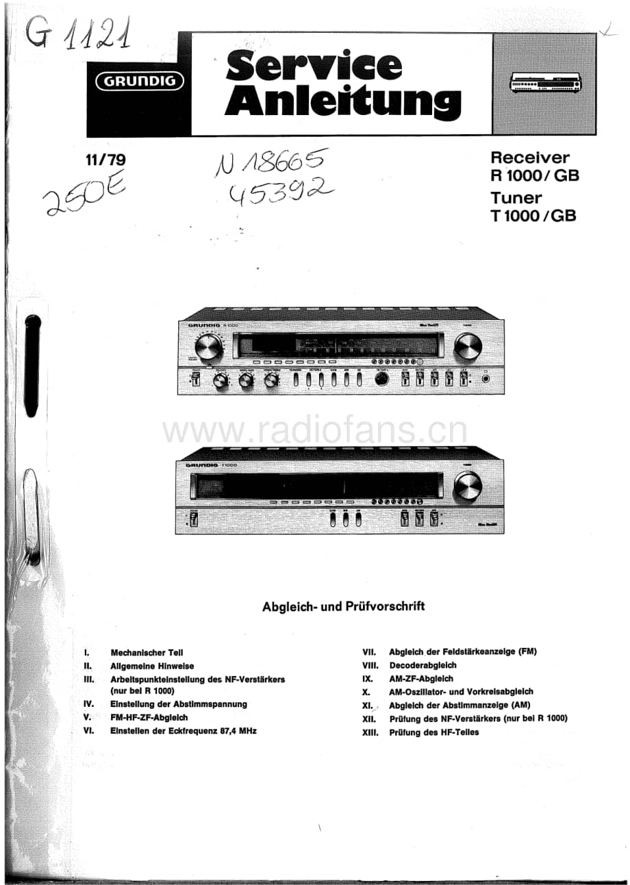 GrundigR1000Schematic 维修电路图、原理图.pdf_第1页