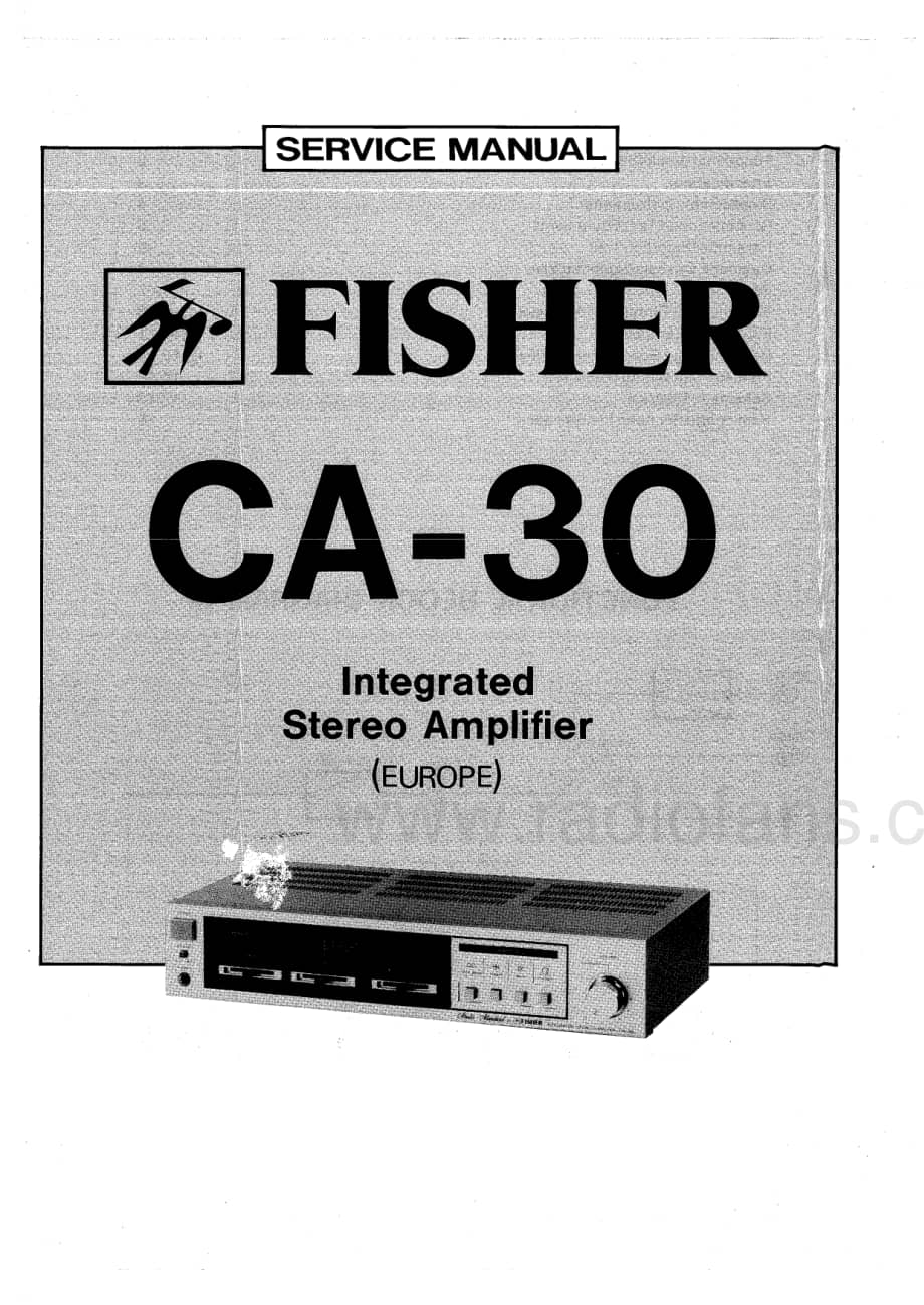 FisherCA30ServiceManual 电路原理图.pdf_第1页