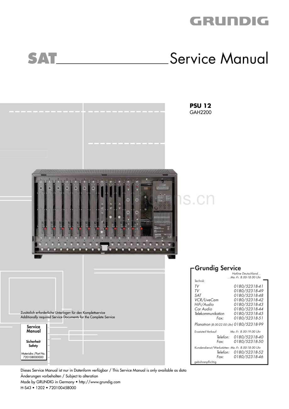 GrundigMV4PSU12 维修电路图、原理图.pdf_第1页