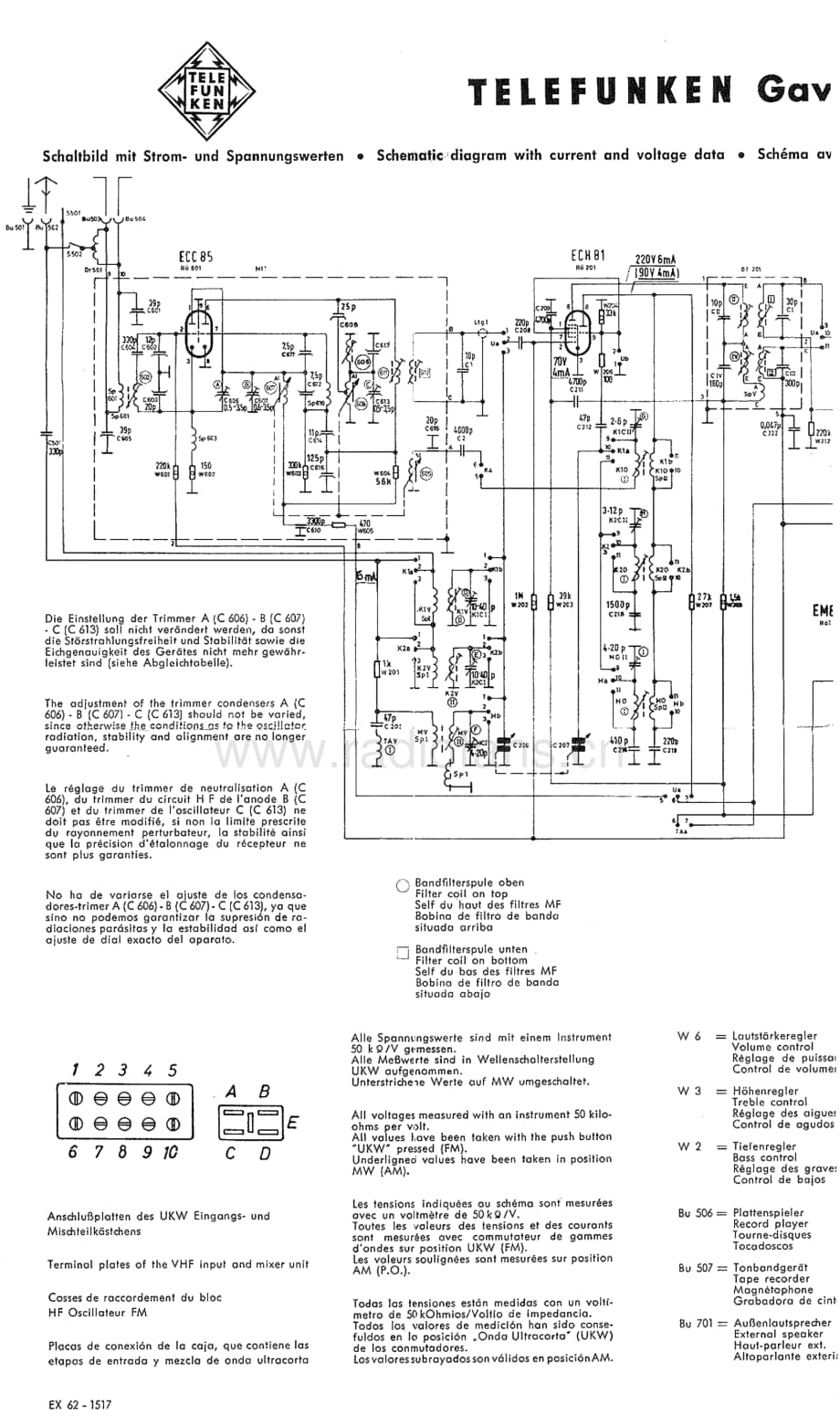 Telefunken_5353W 维修电路图 原理图.pdf_第2页