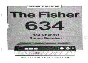 Fisher634ServiceManual 电路原理图.pdf