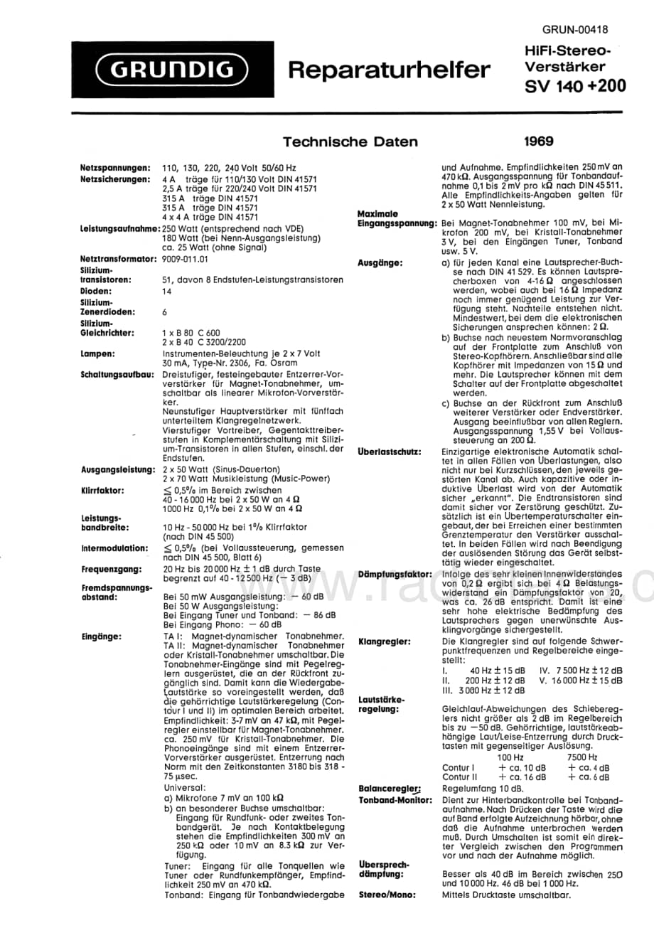 GrundigSV140 维修电路图、原理图.pdf_第1页