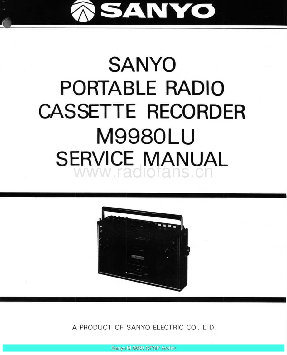 Sanyo_M9980_sch 电路图 维修原理图.pdf_第1页