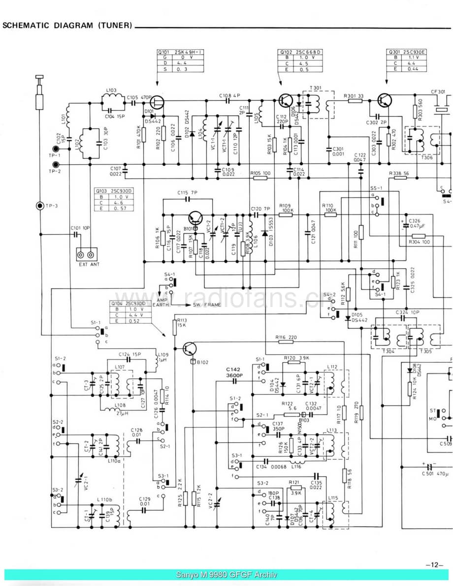 Sanyo_M9980_sch 电路图 维修原理图.pdf_第2页