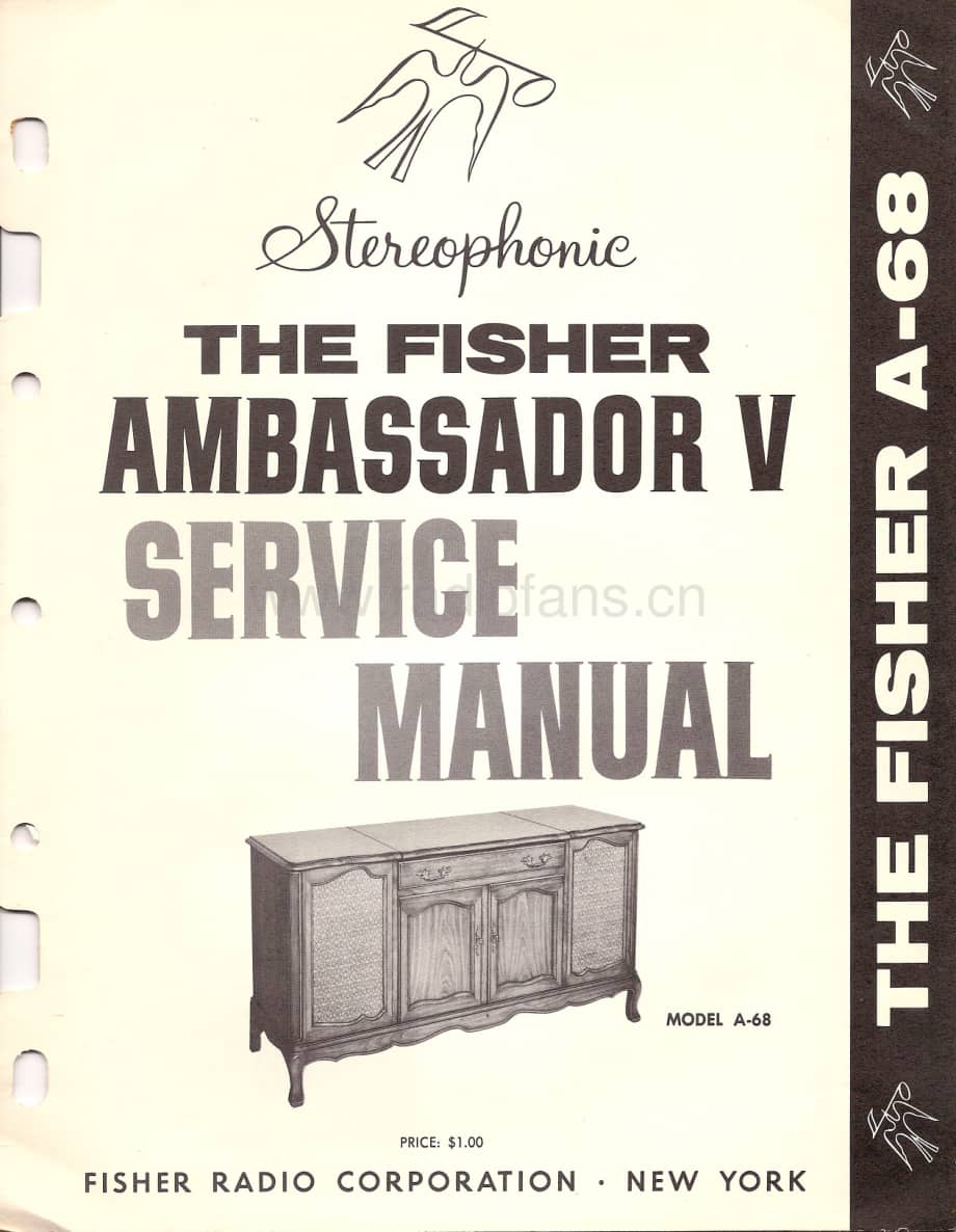 FisherAMBASSADOR5A68ServiceManual 电路原理图.pdf_第1页