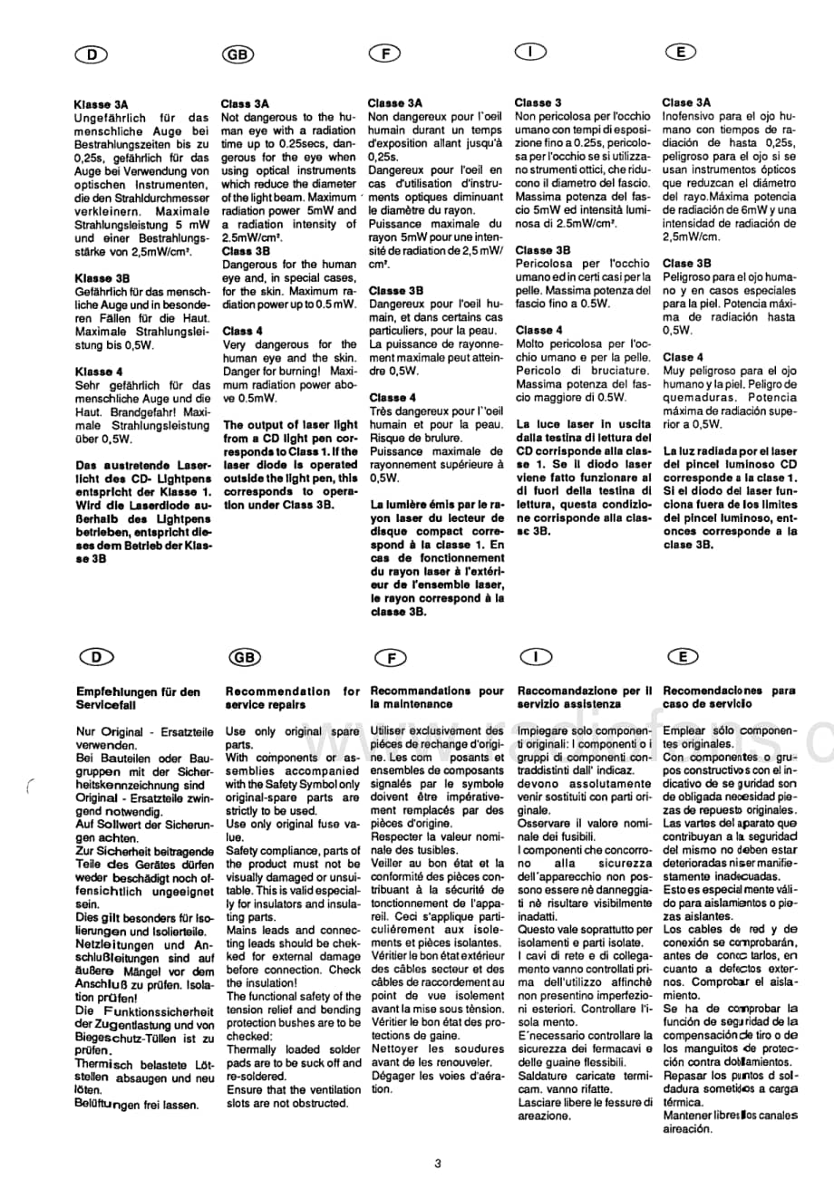 GrundigCD8150ServiceManual(1) 维修电路图、原理图.pdf_第3页