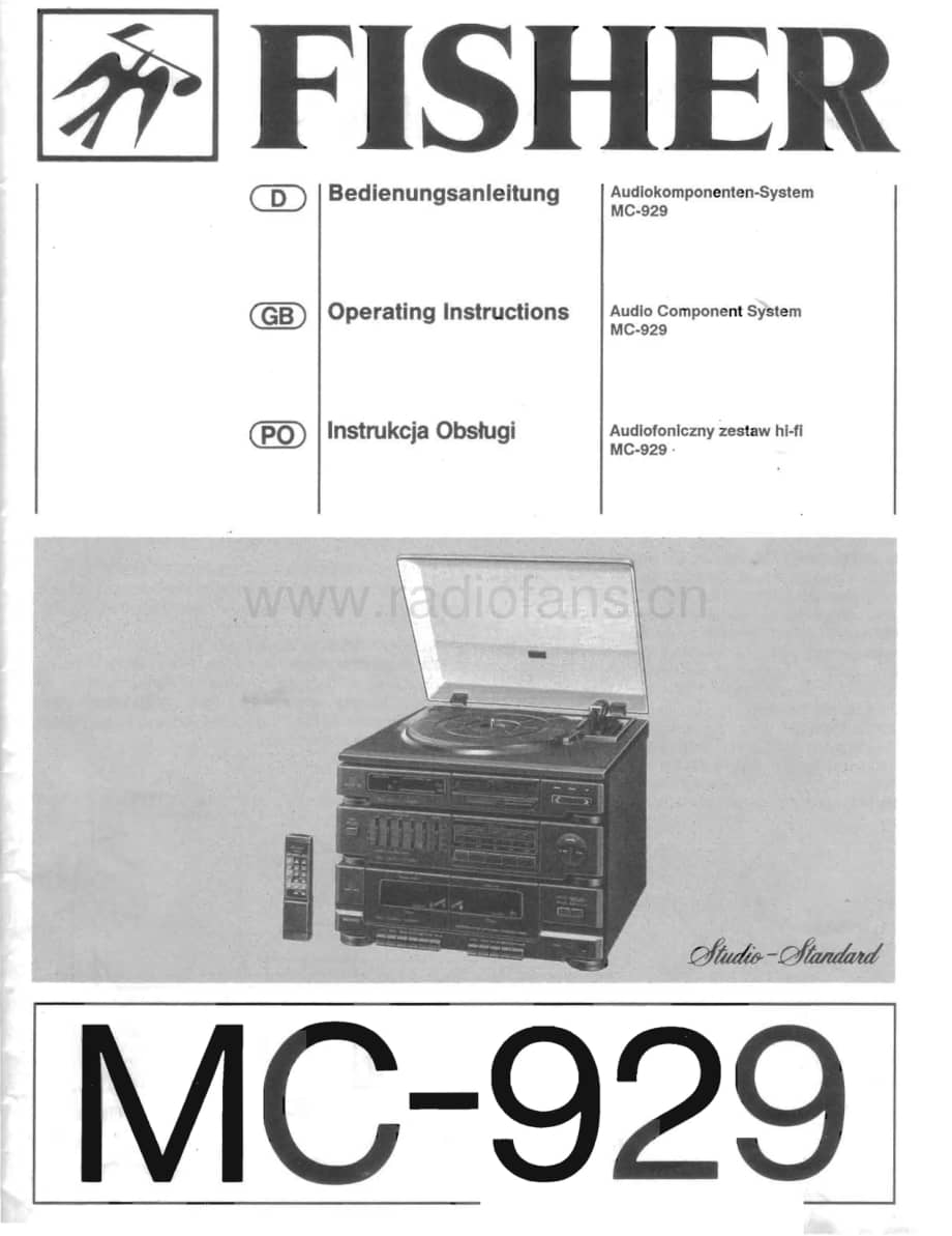 FisherMC929Schematic电路原理图 维修电路图 原理图.pdf_第1页