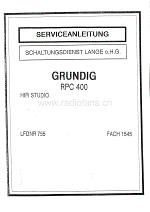 GrundigRPC400 维修电路图、原理图.pdf