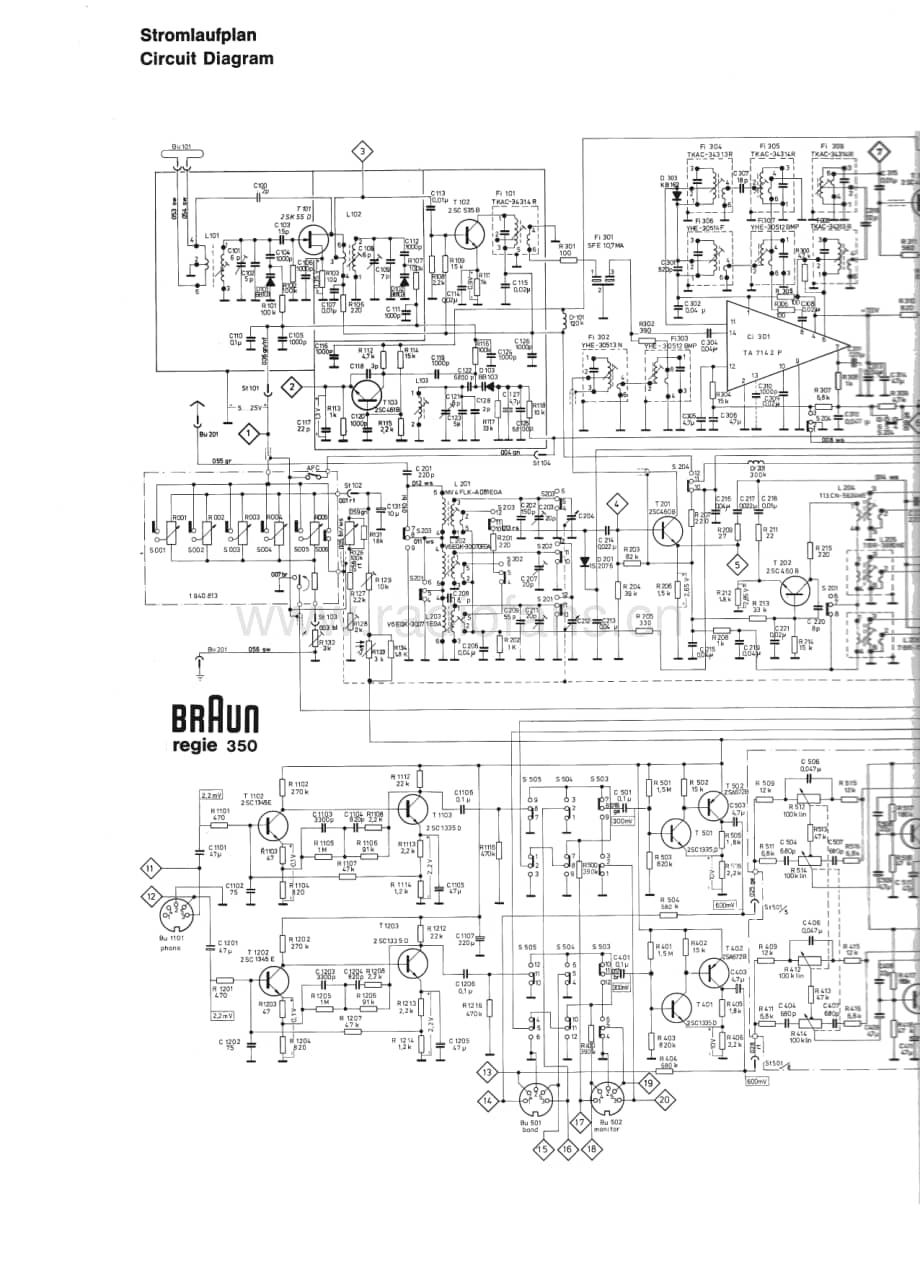 BraunRegie350Schematic电路原理图.pdf_第3页