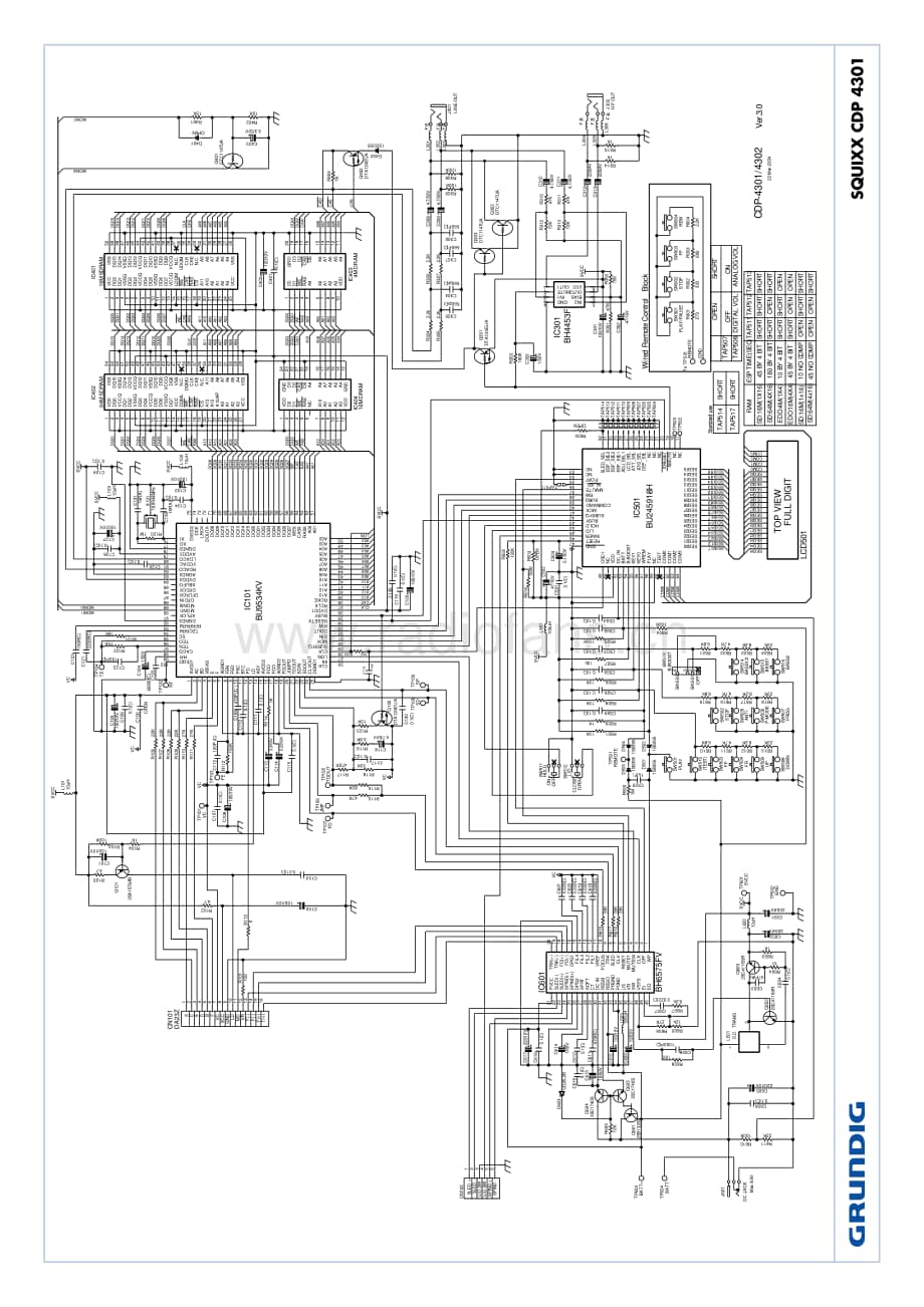 GrundigSQUIXXCDP4301 维修电路图、原理图.pdf_第2页