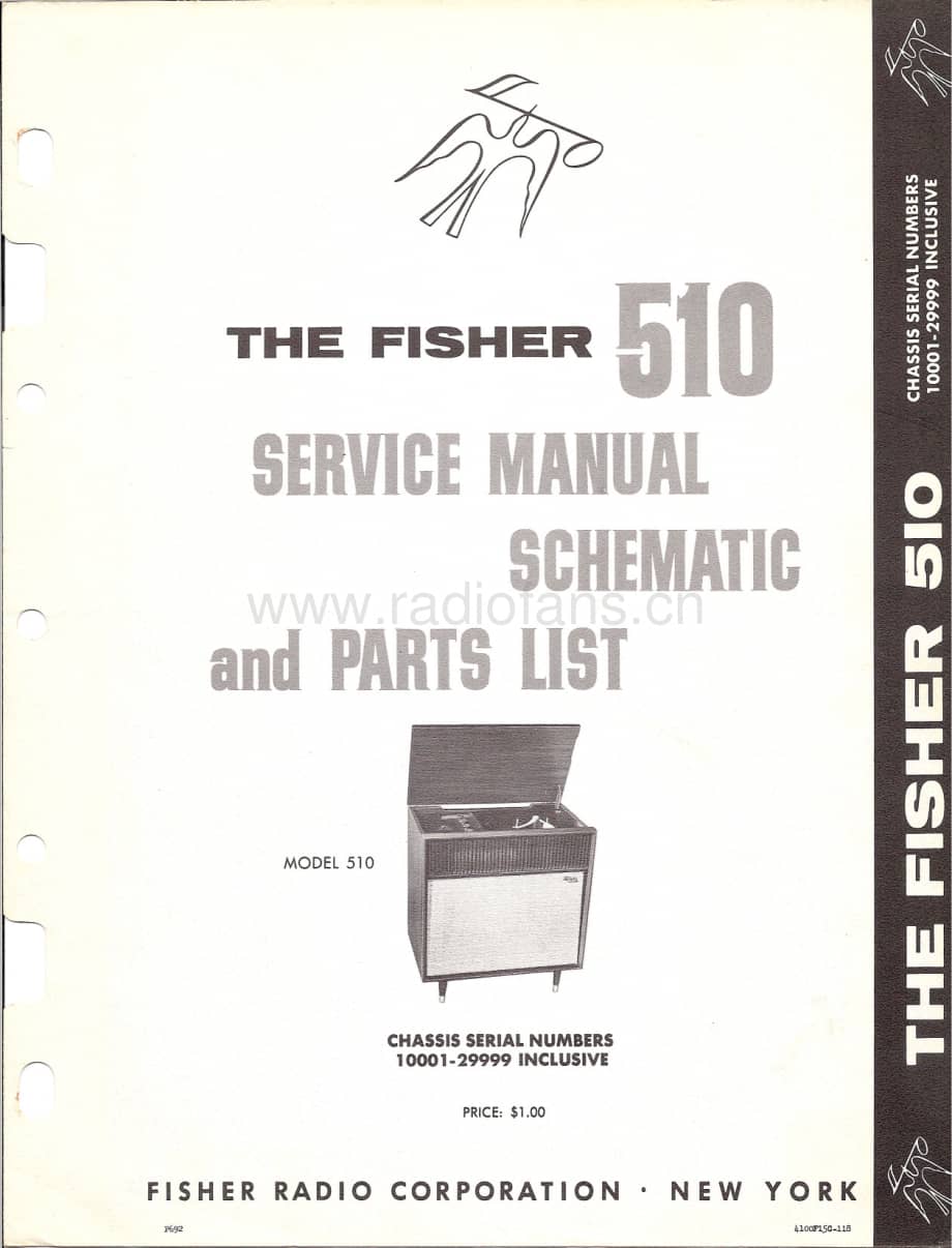 Fisher510ServiceManual 电路原理图.pdf_第1页