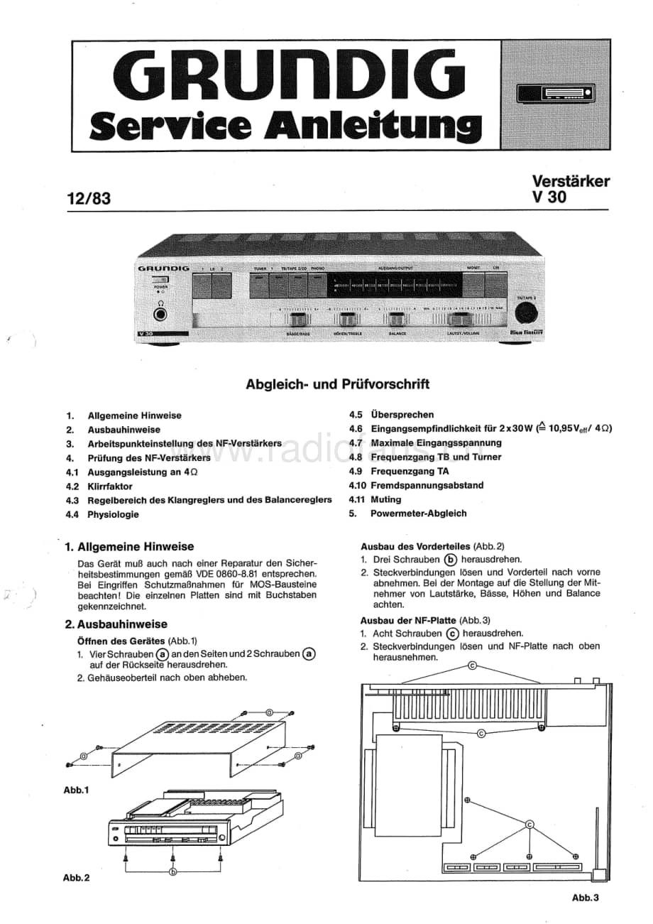 GrundigV30Schematics 维修电路图、原理图.pdf_第1页