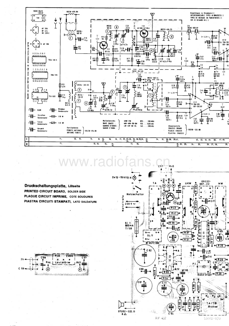 GrundigRF412 维修电路图、原理图.pdf_第3页