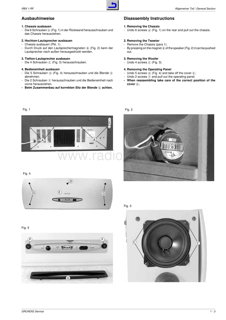 GrundigRBX1RF 维修电路图、原理图.pdf_第3页