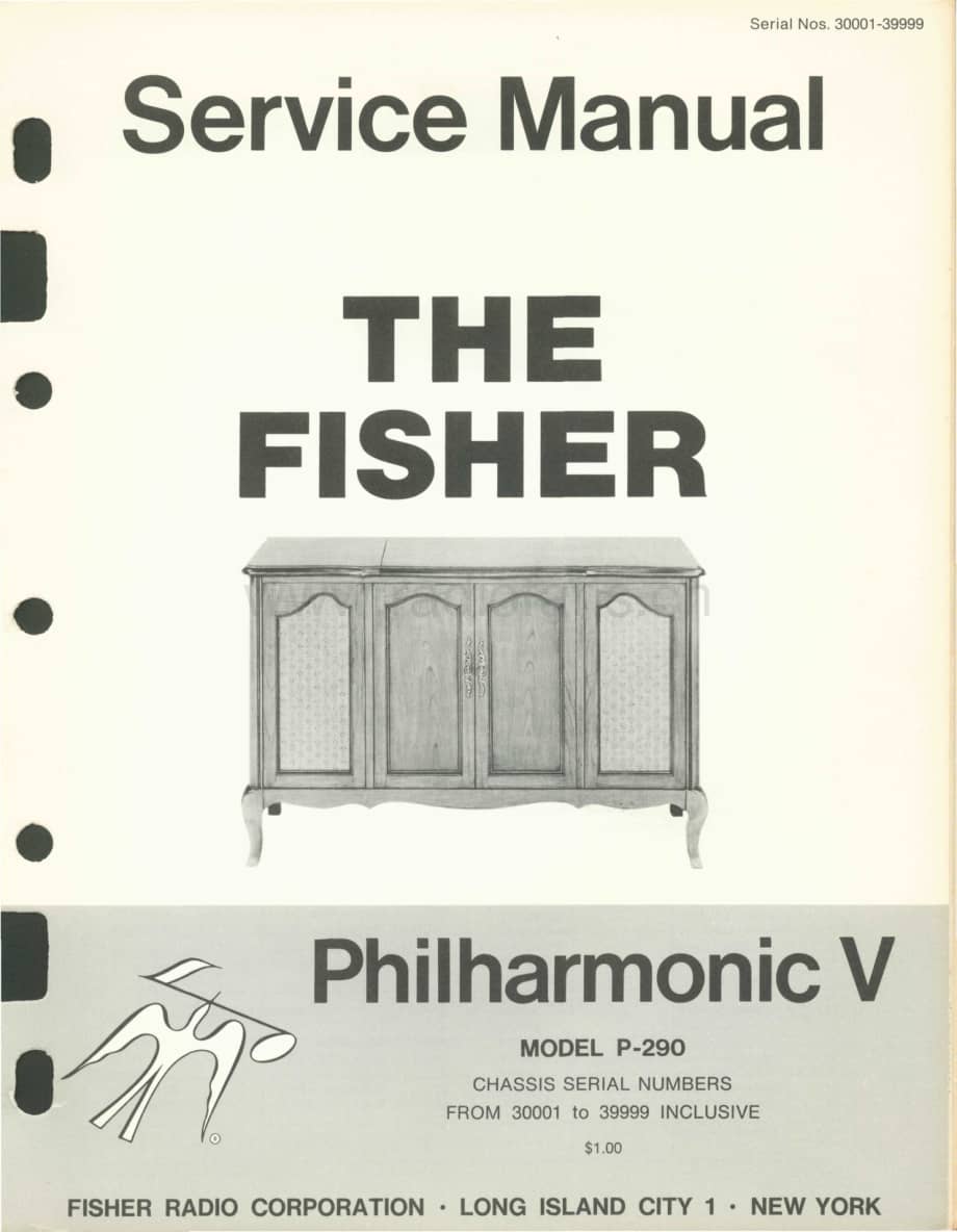 FisherPHILHARMONIC5P290ServiceManual 电路原理图.pdf_第1页