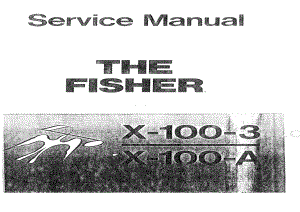FisherX103AServiceManual 电路原理图.pdf