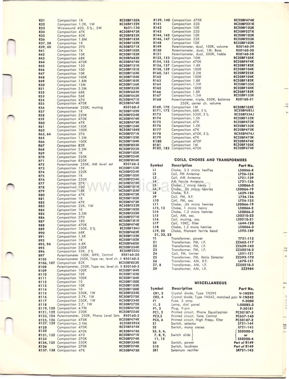 FisherSTATESMANS70ServiceManual 电路原理图.pdf_第3页