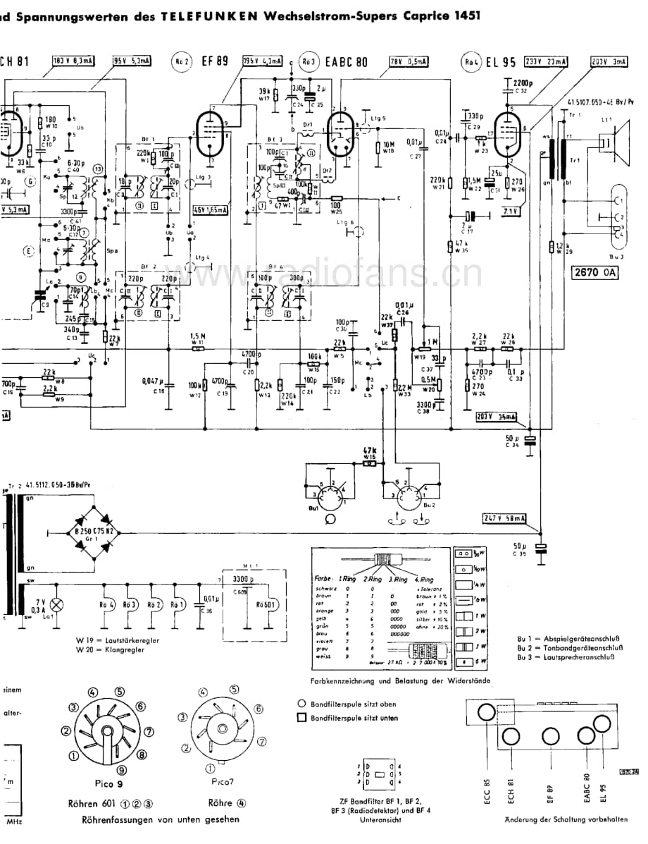 Telefunken_1451 维修电路图 原理图.pdf_第2页