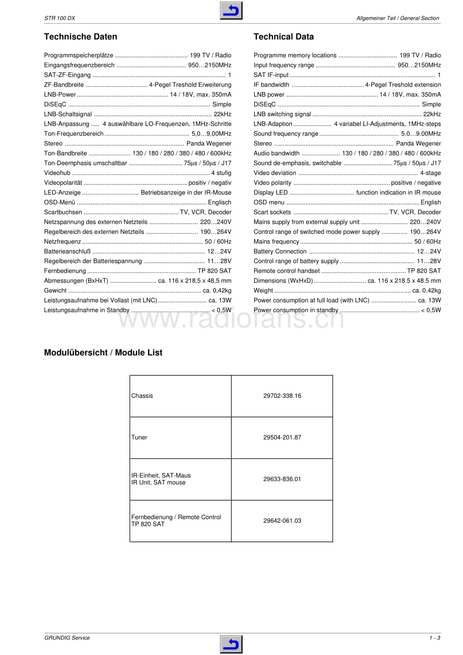 GrundigSTR100DX 维修电路图、原理图.pdf_第3页