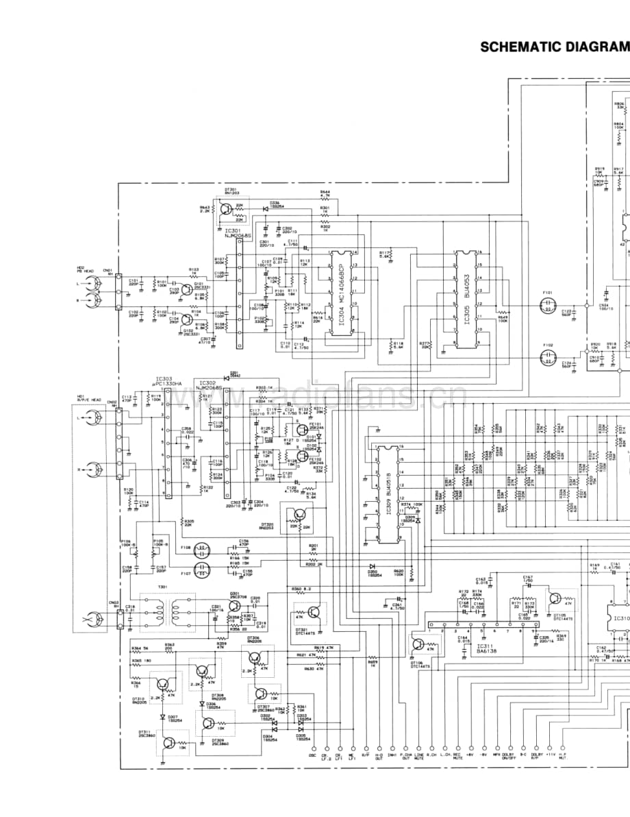 FisherCRW9060Schematic电路原理图 维修电路图 原理图.pdf_第2页