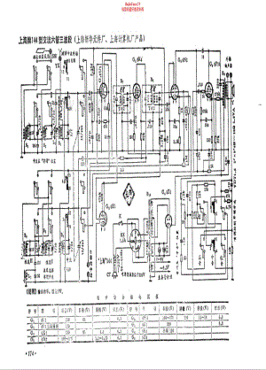 上海牌144型电路原理图.pdf