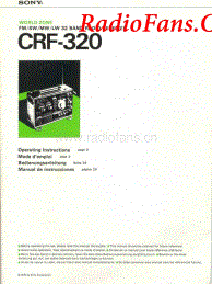 sony-crf-320manual 电路图 维修原理图.pdf