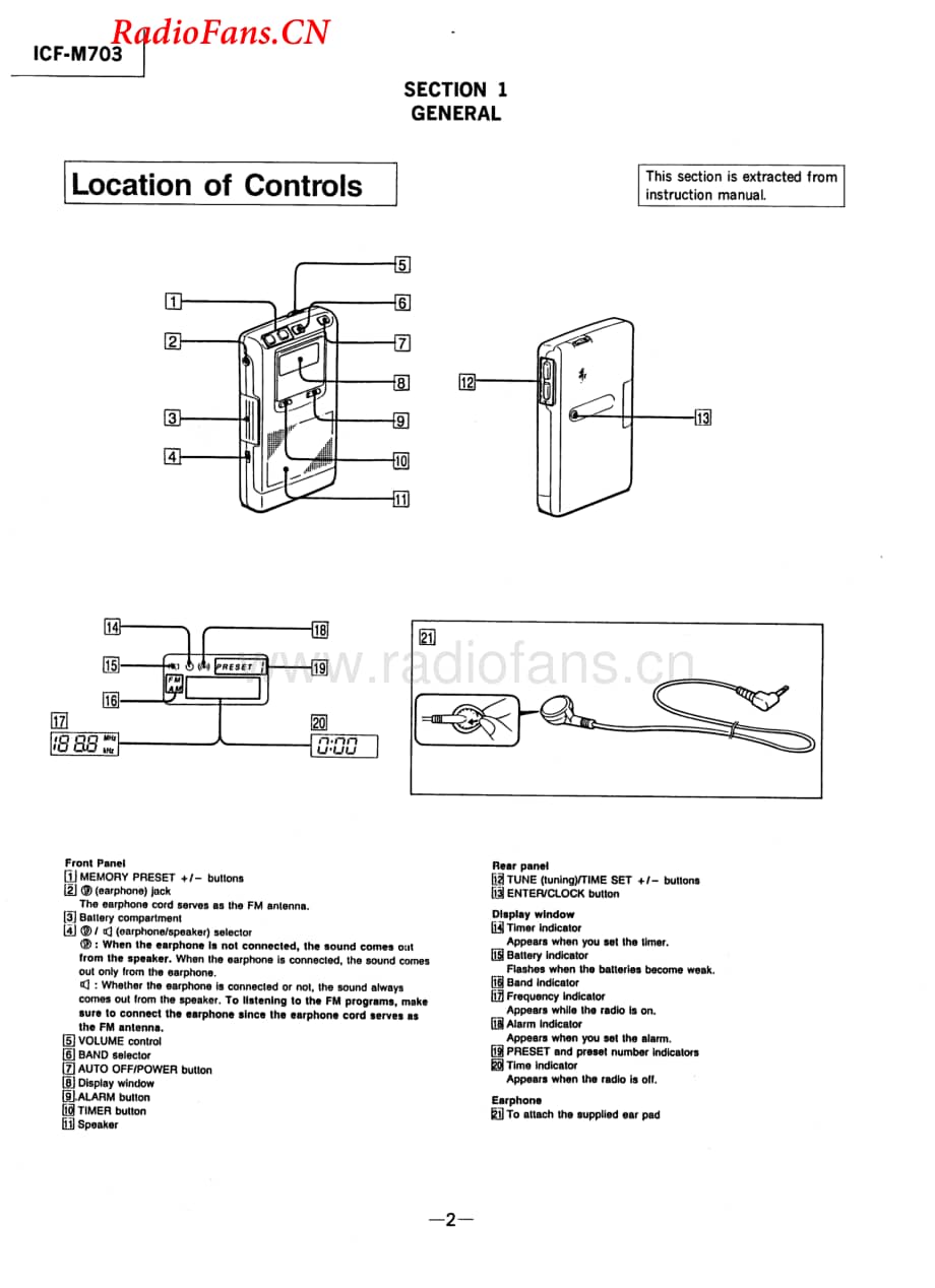 sony_icf-m703_service_manual 电路图 维修原理图.pdf_第2页