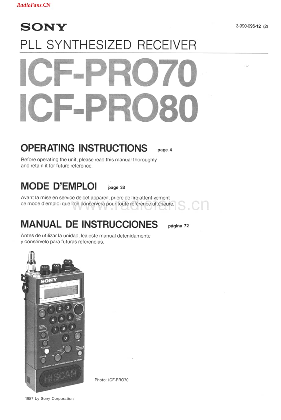 sony_pro80 电路图 维修原理图.pdf_第1页